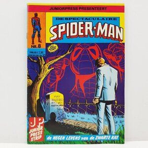 Spectacular Spider-Man Dutch Comic Book 1979 Juniorpress Black Cat #8 NM